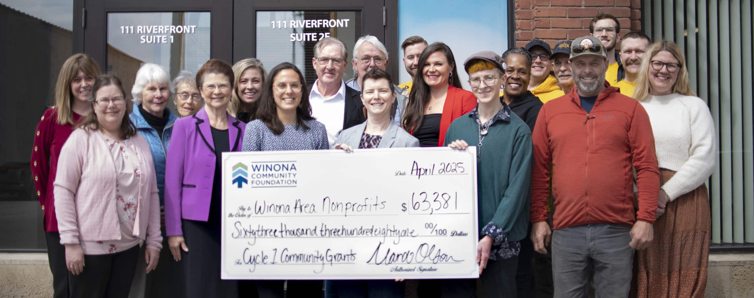 Cycle 1 2025 group photo Copy scaled - Winona Community Foundation